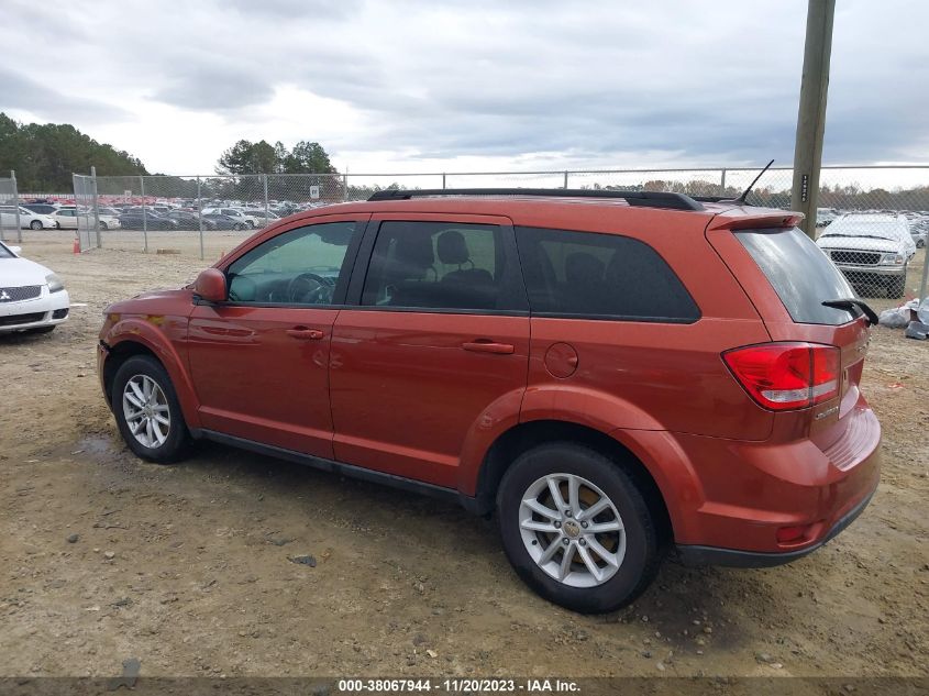 2013 DODGE JOURNEY SXT - 3C4PDCBG3DT564362