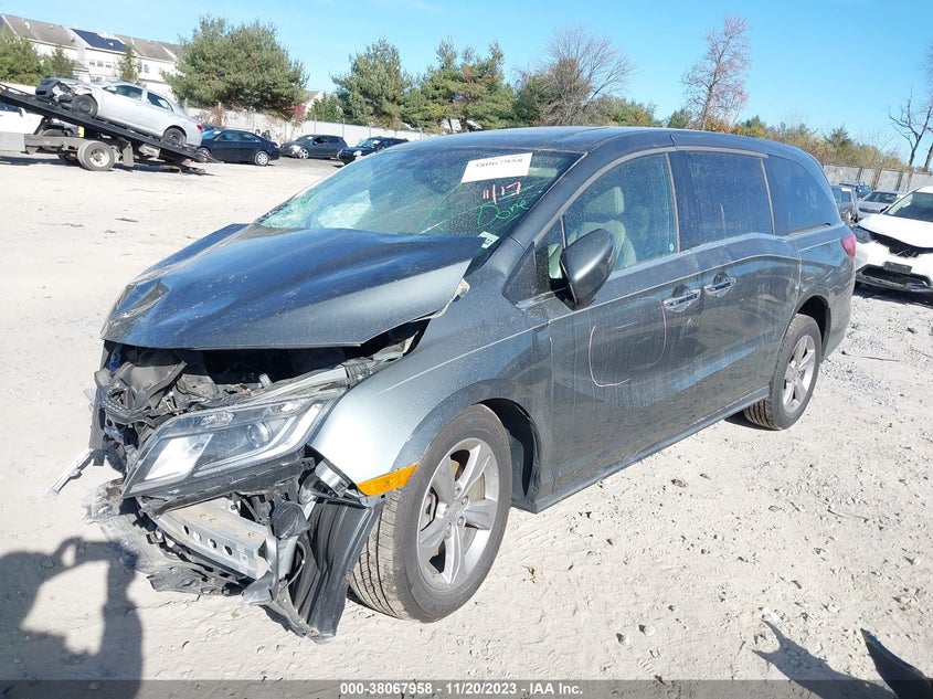 VIN 5FNRL6H71JB040285 2018 HONDA ODYSSEY EX-L