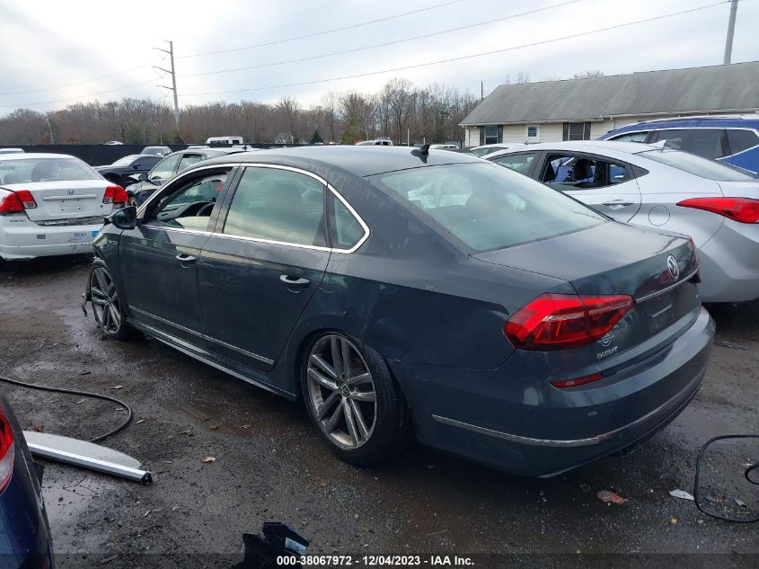 2017 VOLKSWAGEN PASSAT 1.8T R-LINE - 1VWDT7A34HC058694