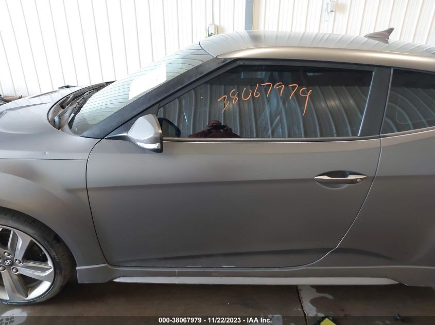2015 HYUNDAI VELOSTER TURBO - KMHTC6AE2FU233814