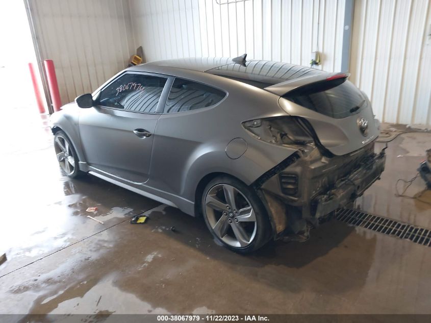 2015 HYUNDAI VELOSTER TURBO - KMHTC6AE2FU233814