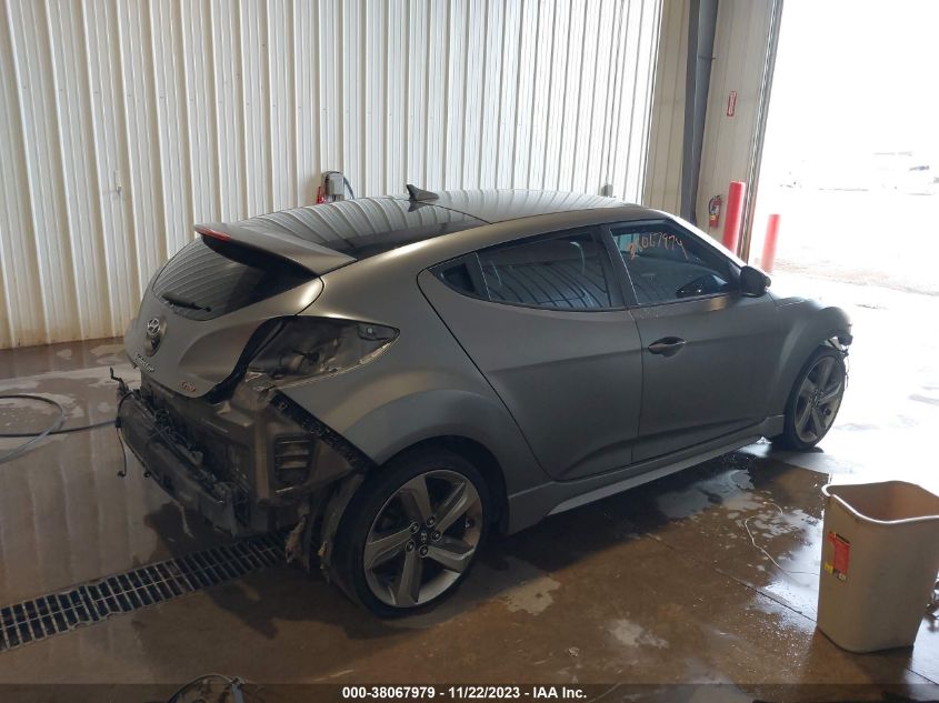 2015 HYUNDAI VELOSTER TURBO - KMHTC6AE2FU233814