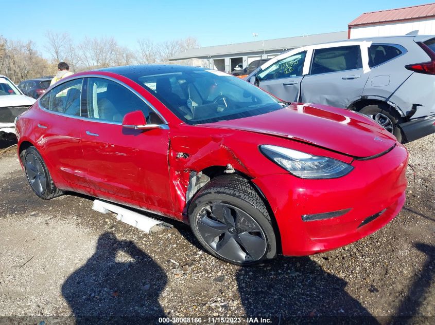5YJ3E1EA7JF041928 TESLA MODEL 3 LONG RANGE/MID RANGE 2018