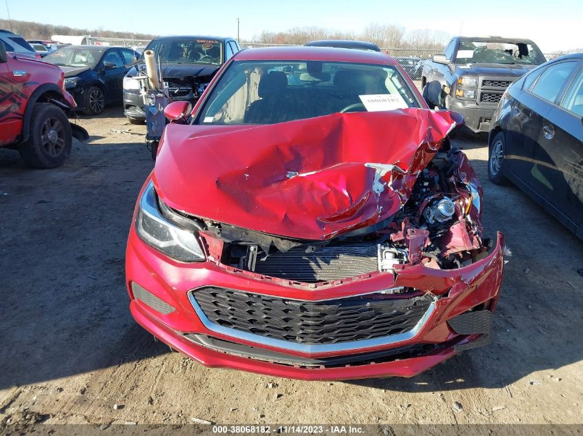 2017 CHEVROLET CRUZE LT - 3G1BE6SMXHS613656