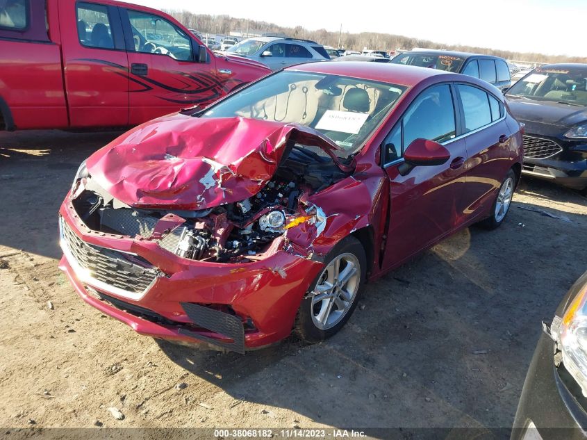 2017 CHEVROLET CRUZE LT - 3G1BE6SMXHS613656