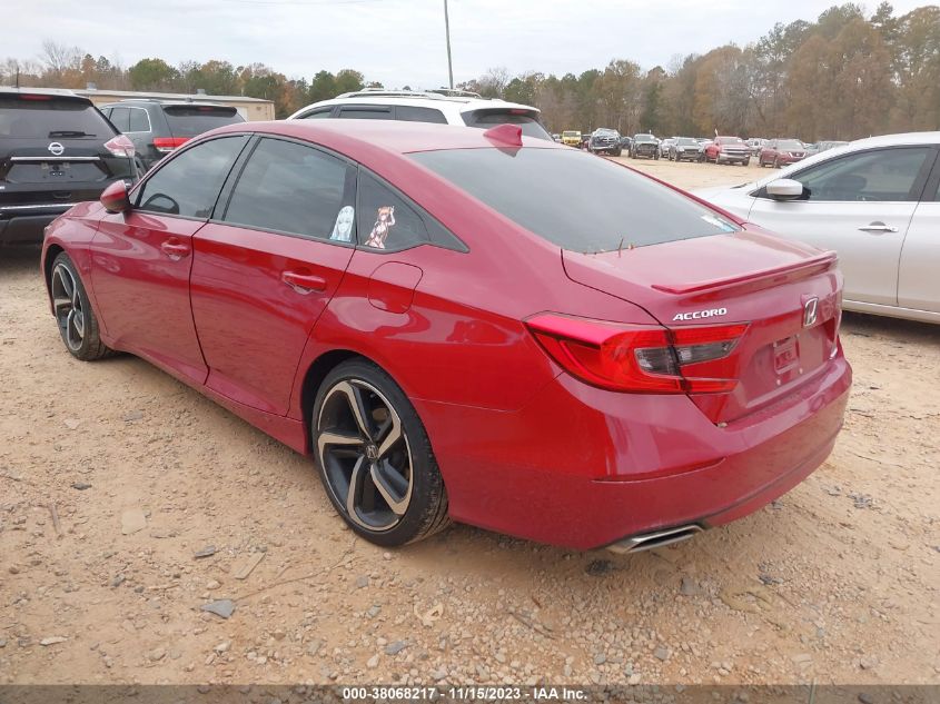 2020 HONDA ACCORD SPORT - 1HGCV1F39LA004795