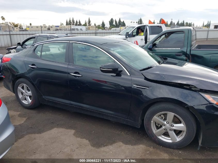 2015 KIA OPTIMA LX - 5XXGM4A70FG473636