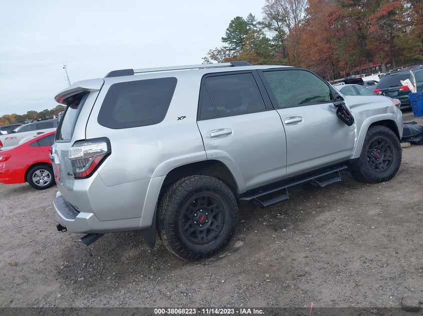 VIN JTEEU5JR5N5261442 2022 TOYOTA 4RUNNER SR5