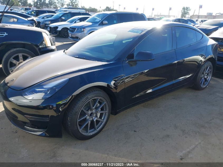 2023 TESLA MODEL 3 REAR-WHEEL DRIVE - 5YJ3E1EA5PF598202