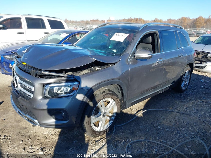 VIN W1N4M4HB2LW024183 2020 MERCEDES-BENZ GLB 250 4MATIC