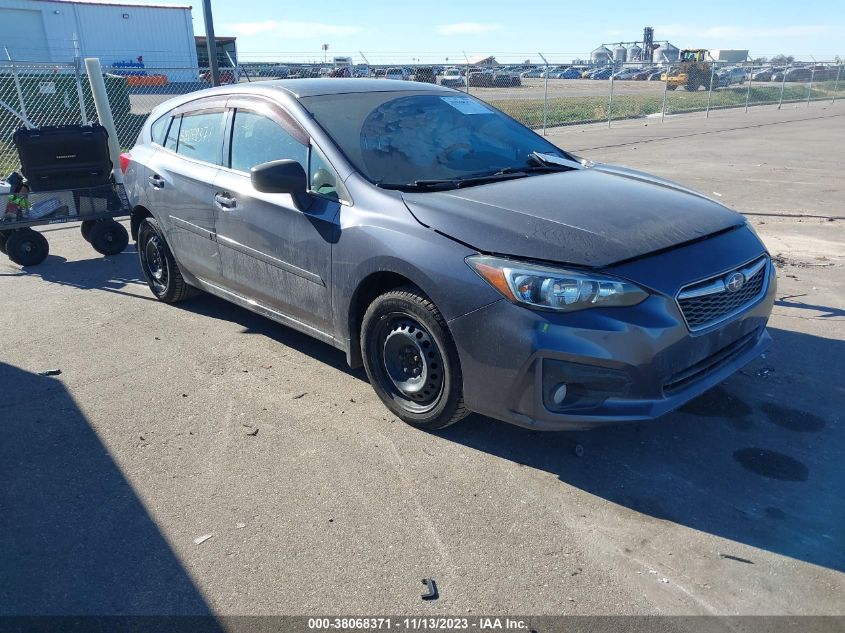 4S3GTAA6XH3725470 SUBARU IMPREZA 2.0I 2017