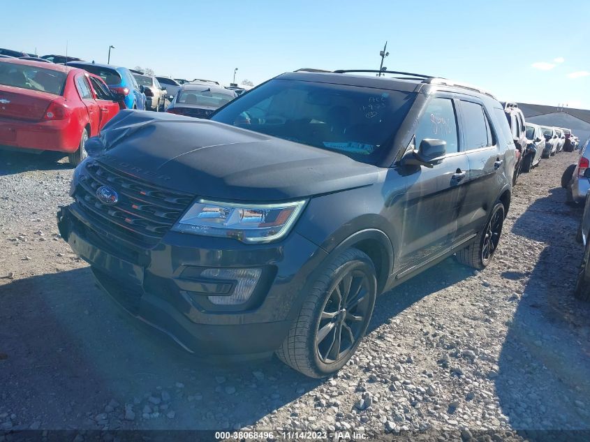 2017 FORD EXPLORER XLT - 1FM5K8DH3HGD75667