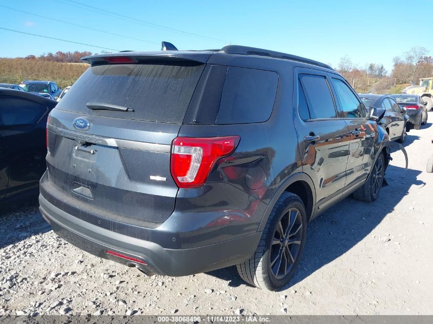 2017 FORD EXPLORER XLT - 1FM5K8DH3HGD75667