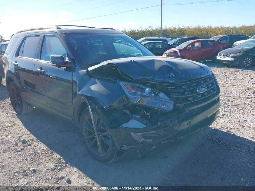 2017 FORD EXPLORER XLT - 1FM5K8DH3HGD75667