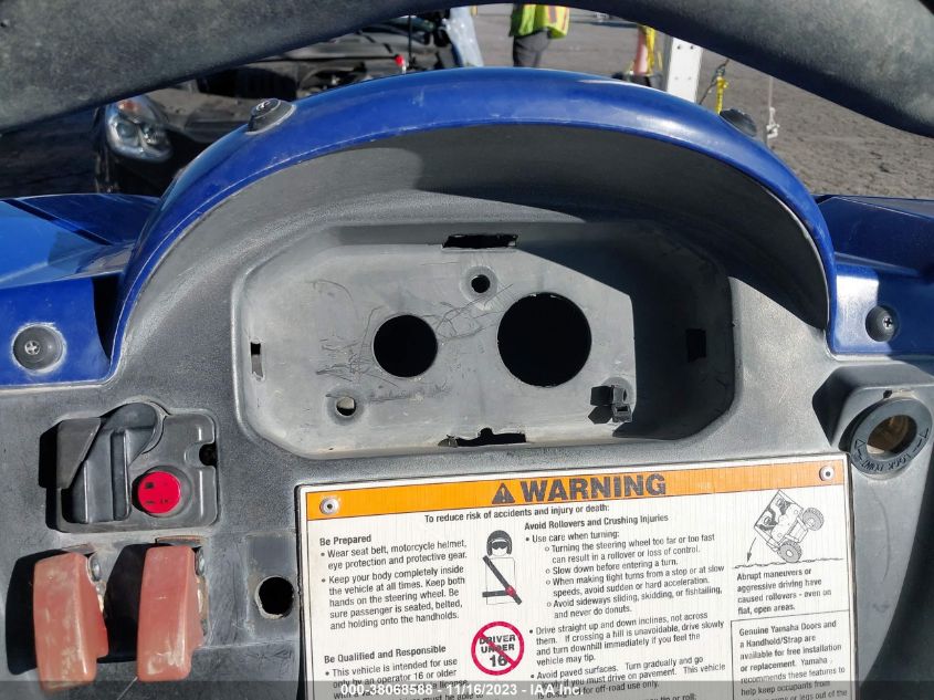2008 YAMAHA YXR700 F 5Y4AM23Y58A001776