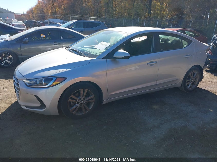 VIN 5NPD84LF3JH369277 2018 HYUNDAI ELANTRA SEL