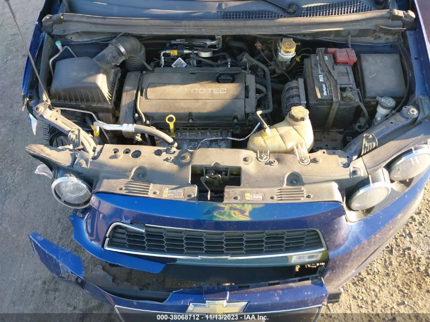 2014 CHEVROLET SONIC LT AUTO - 1G1JC5SH9E4151911