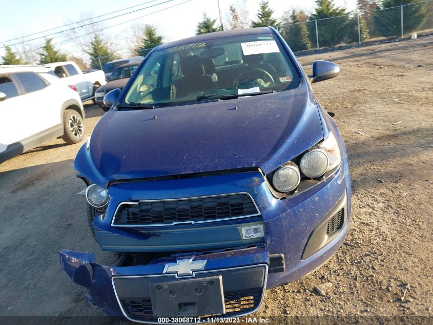 2014 CHEVROLET SONIC LT AUTO - 1G1JC5SH9E4151911