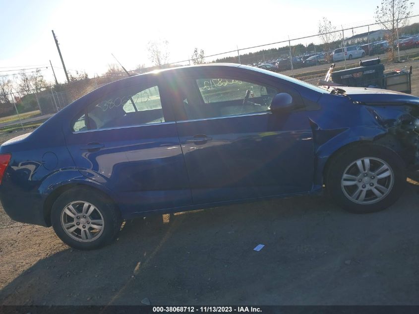 2014 CHEVROLET SONIC LT AUTO - 1G1JC5SH9E4151911