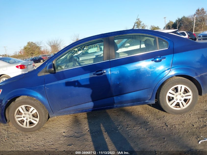 2014 CHEVROLET SONIC LT AUTO - 1G1JC5SH9E4151911