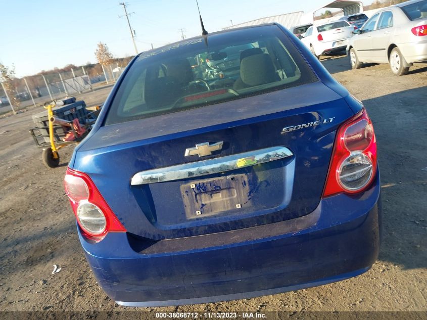 2014 CHEVROLET SONIC LT AUTO - 1G1JC5SH9E4151911