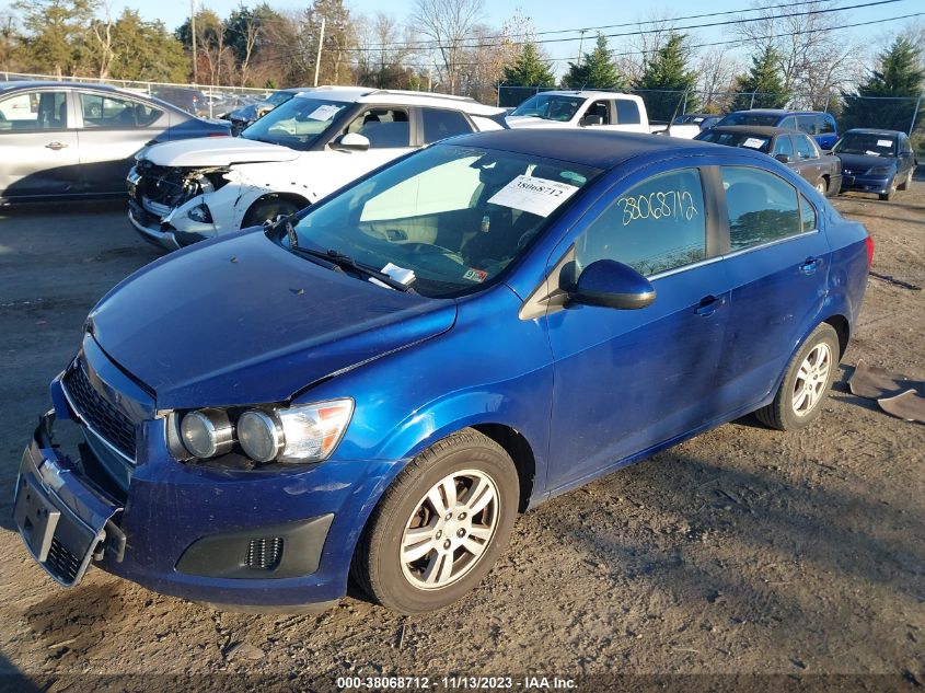 2014 CHEVROLET SONIC LT AUTO - 1G1JC5SH9E4151911