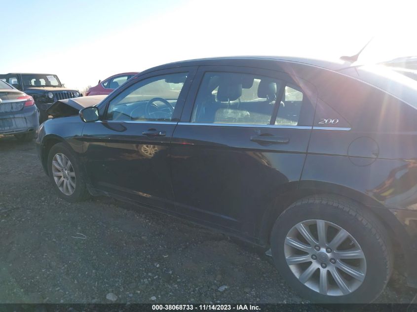 2013 CHRYSLER 200 TOURING - 1C3CCBBB0DN649695
