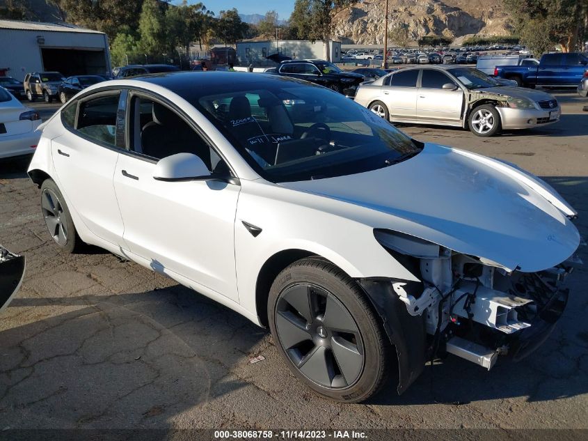 5YJ3E1EA4MF031815 TESLA MODEL 3 STANDARD RANGE PLUS 2021