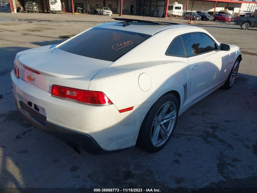 2014 CHEVROLET CAMARO LT - 2G1FB1E36E9255156