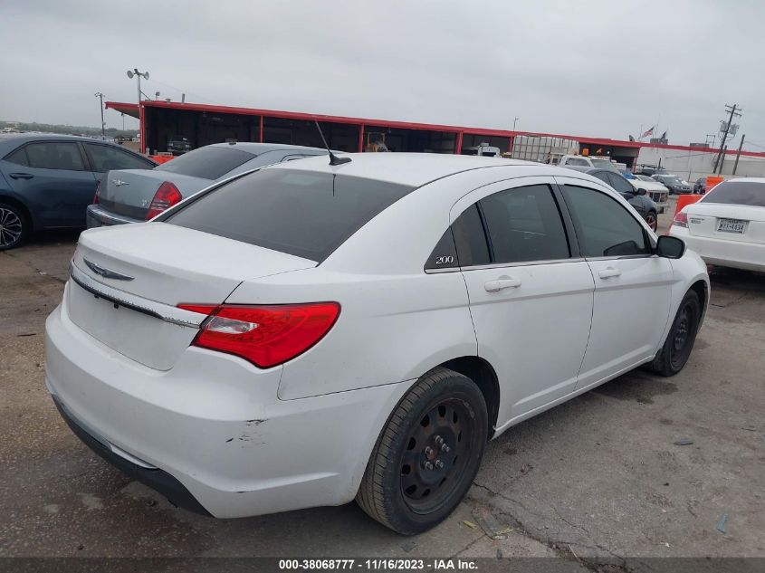 2013 CHRYSLER 200 LX - 1C3CCBAB9DN733449