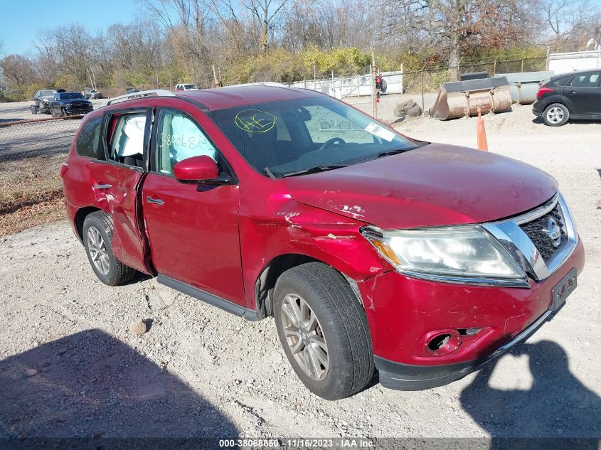 2013 NISSAN PATHFINDER S/SV/SL/PLATINUM - 5N1AR2MM7DC631704