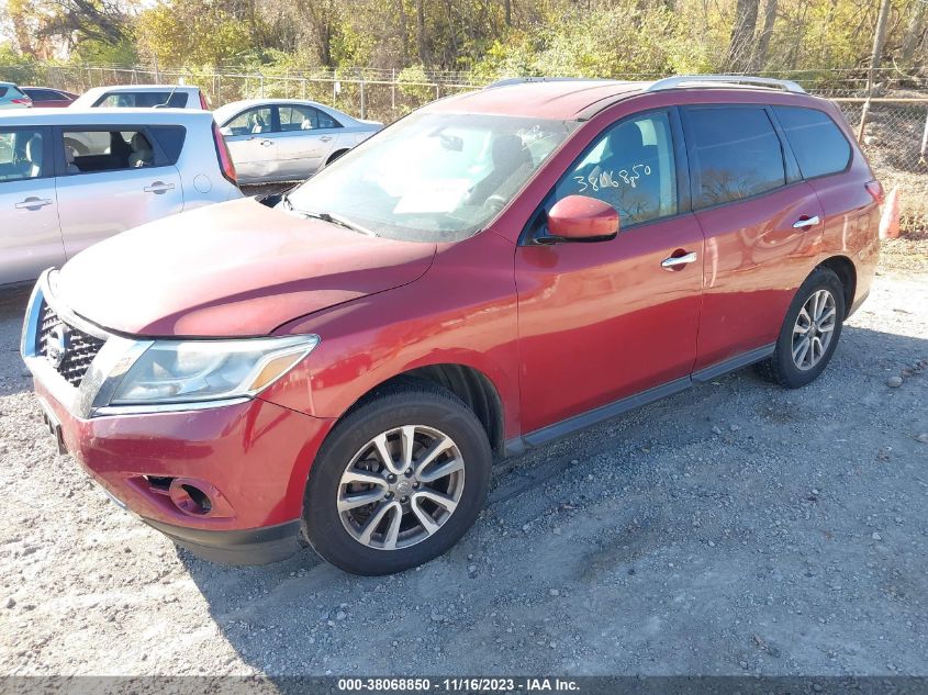 2013 NISSAN PATHFINDER S/SV/SL/PLATINUM - 5N1AR2MM7DC631704