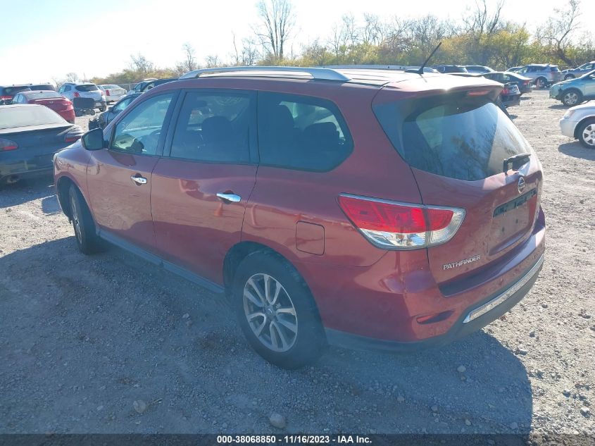 2013 NISSAN PATHFINDER S/SV/SL/PLATINUM - 5N1AR2MM7DC631704