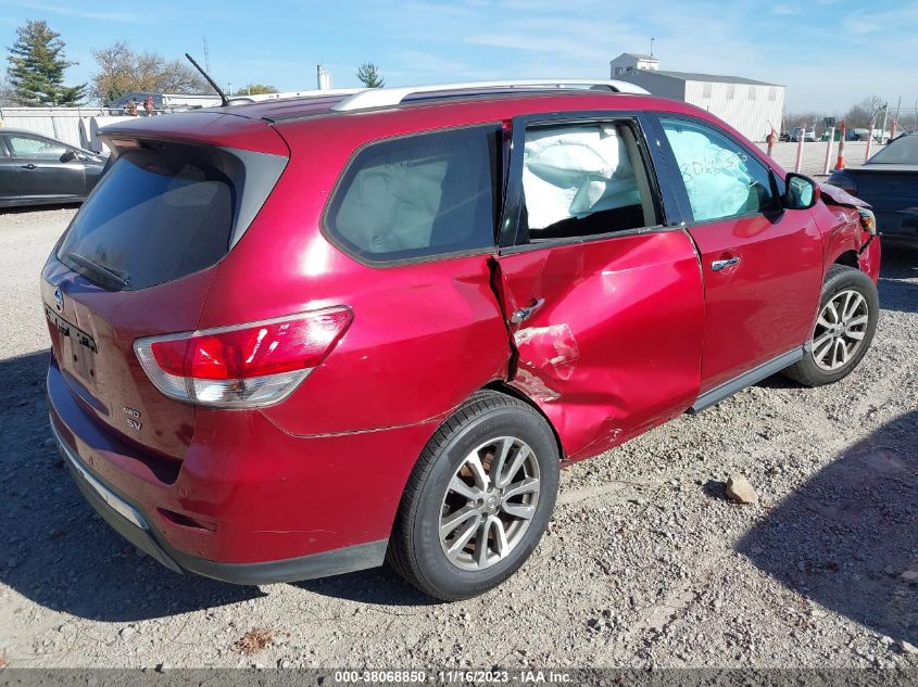 2013 NISSAN PATHFINDER S/SV/SL/PLATINUM - 5N1AR2MM7DC631704