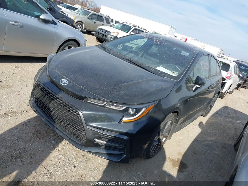 VIN JTDP4RCE6LJ012845 2020 TOYOTA COROLLA SE