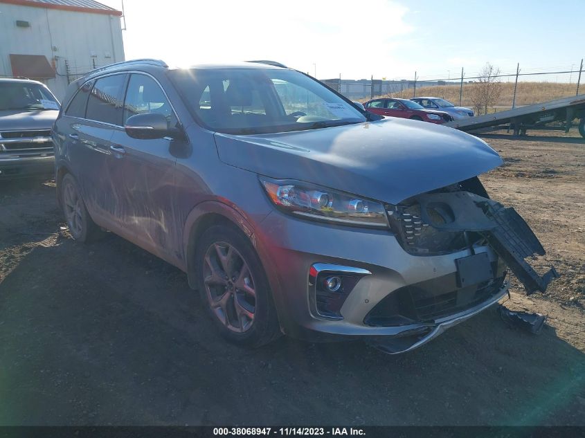 2019 KIA SORENTO 3.3L SX - 5XYPKDA56KG525927