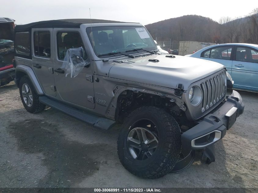 2019 JEEP WRANGLER UNLIMITED SAHARA - 1C4HJXENXKW600490
