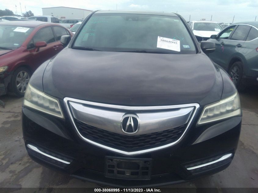 2014 ACURA MDX TECHNOLOGY PACKAGE - 5FRYD3H45EB014922