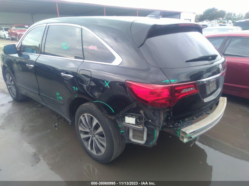 2014 ACURA MDX TECHNOLOGY PACKAGE - 5FRYD3H45EB014922