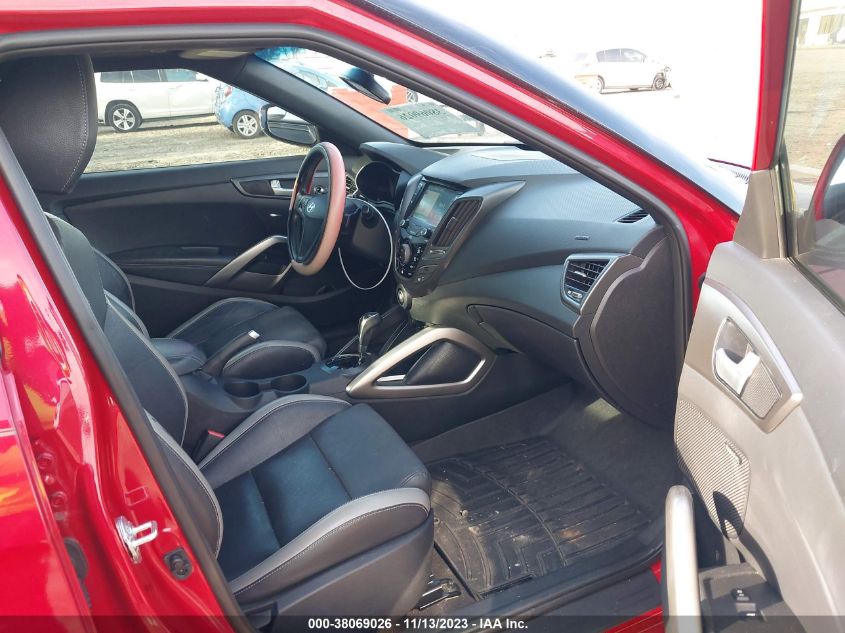 2016 HYUNDAI VELOSTER TURBO - KMHTC6AE1GU264280