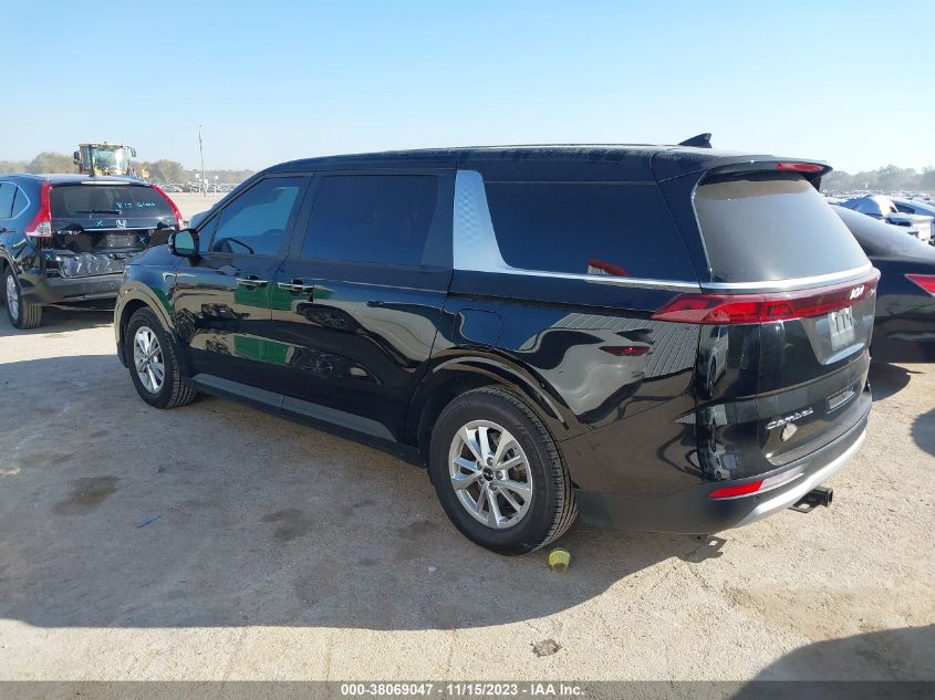 2022 KIA CARNIVAL MPV LX SEAT PACKAGE KNDNB4H37N6169815