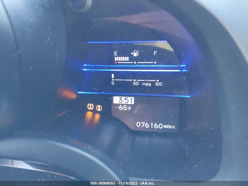 2015 HONDA CR-Z EX JHMZF1D61FS002815