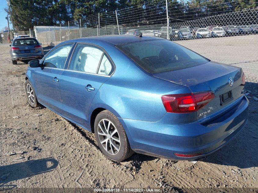 2017 VOLKSWAGEN JETTA 1.4T SE - 3VWDB7AJXHM412539