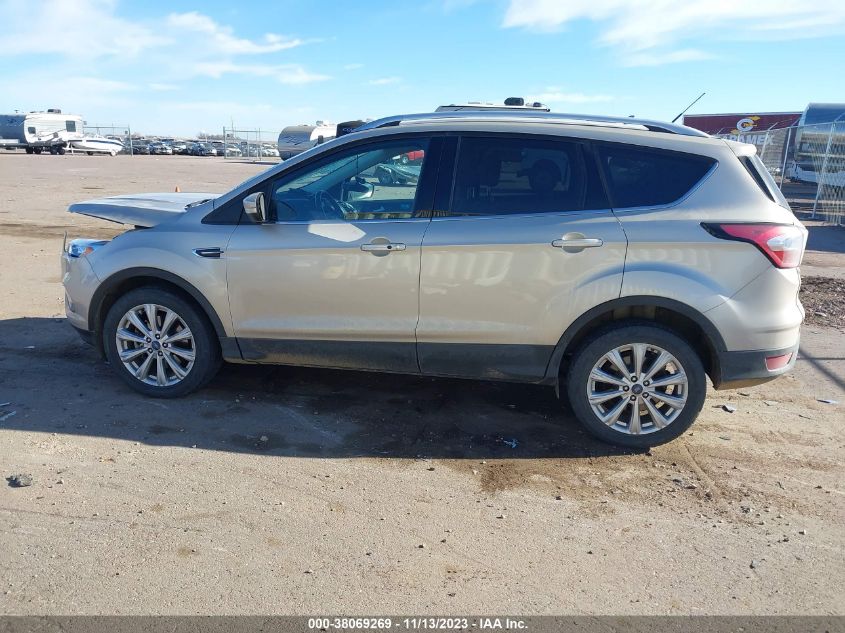 2017 FORD ESCAPE TITANIUM - 1FMCU9JD8HUC25628