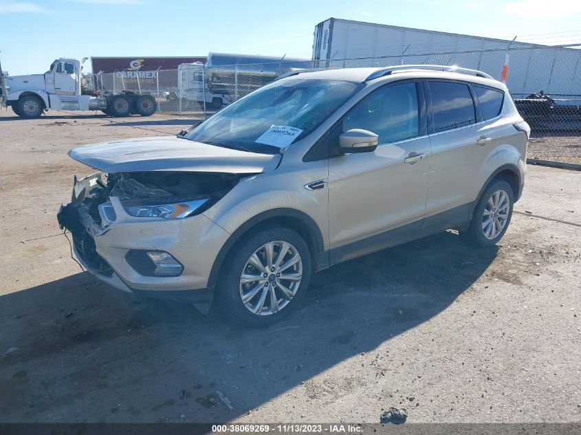 2017 FORD ESCAPE TITANIUM - 1FMCU9JD8HUC25628