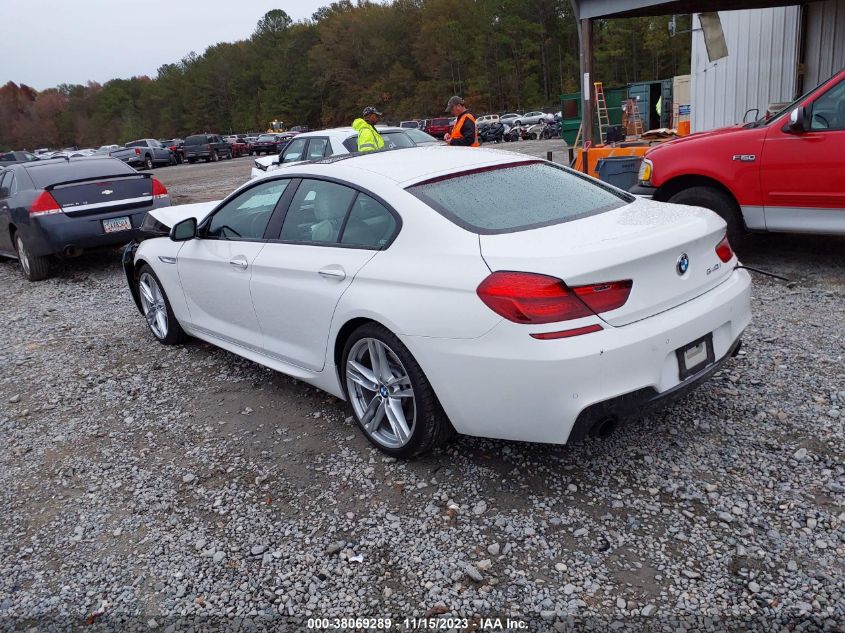 2016 BMW 640I GRAN COUPE WBA6D0C58GD927737
