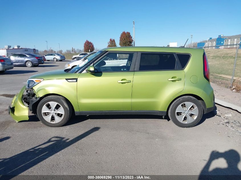 2015 KIA SOUL BASE - KNDJN2A29F7771509