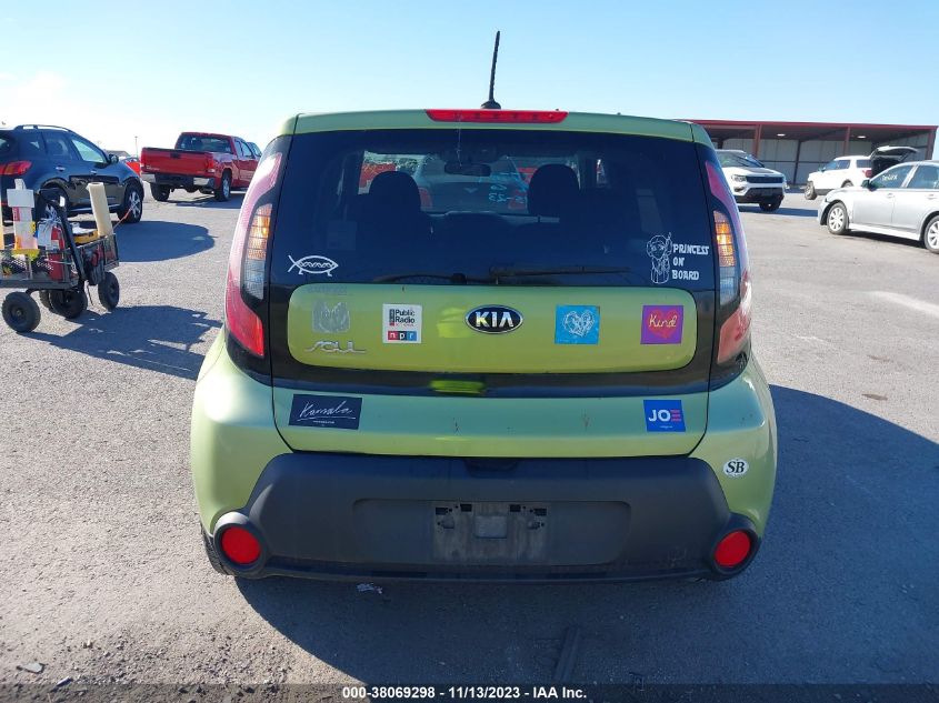 2015 KIA SOUL BASE - KNDJN2A29F7771509