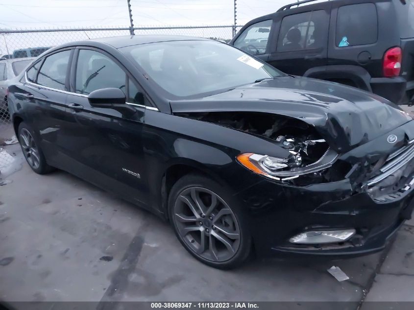 2017 FORD FUSION HYBRID SE - 3FA6P0LU8HR408042