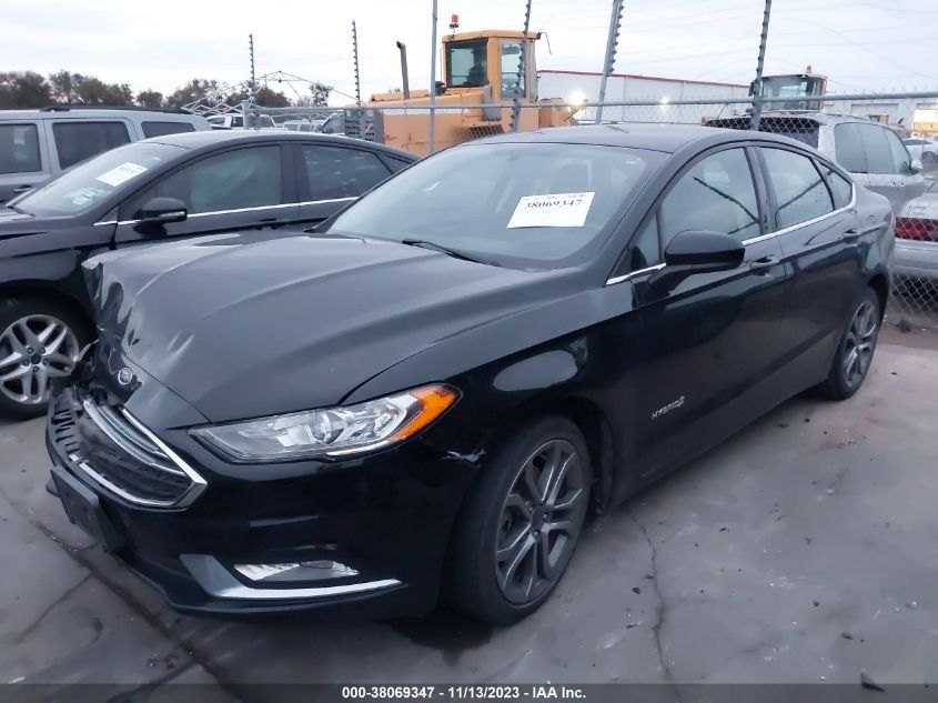 2017 FORD FUSION HYBRID SE - 3FA6P0LU8HR408042